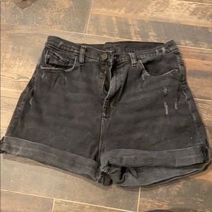 BDG Black High Waisted Short